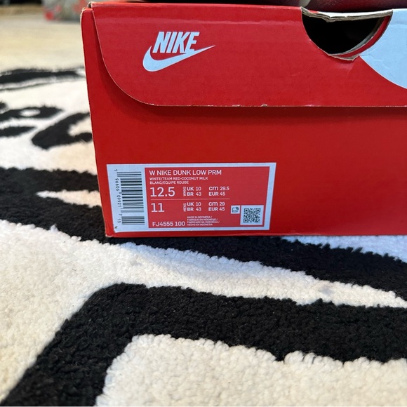 Nike Dunk Low PRM Vintage Team Red Size 11 🚨FINAL DROP🚨 - Picture 7 of 9